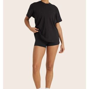Set Active Basics T shirt Tee Black Size Small‎